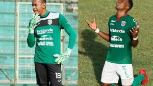 Los futbolistas Denovan Torres y Jhon Paul Suazo, ya superaron el coronavirus y vuelven a la titularidad con Marathón este miércoles contra Olimpia. Fotos DIEZ