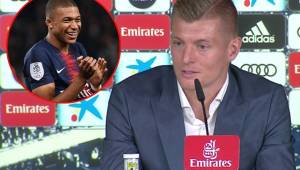 Kroos explicó que le gustaría contar con Mbappé, pero eso lo deberá decidir el Real Madrid.