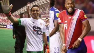 El portero del Real Madrid, Keylor Navas, no estará ante Panamá este martes, lo mismo que el verdugo de Honduras, Kendall Waston. Fotos AFP