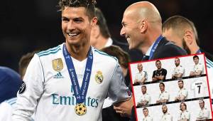 El delantero Cristiano Ronaldo es uno de los jugadores estrellas que no aparece en la presentación de la nueva camisa del Real Madrid. Foto AFP