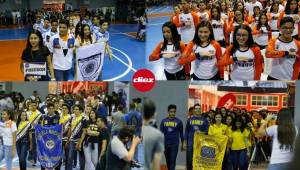 La inauguración del Torneo Nacional de Voleibol reunió a cientos de estudiantes de las 21 escuelas bilingües participantes.