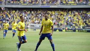 Choco Lozano jugó 72 minutos en el partido que Cádiz enfrentó al Huesca en el estadio Ramón de Carranza.