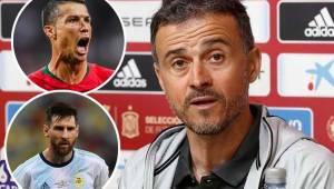 Luis Enrique no tiene dudas de quién es el mejor del mundo, pero pone a Cristiano como ejemplo ante el mundo.