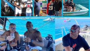 David Suazo se adentró en un yate en el mar Mediterráneo para pasar unas inolvidables vacaciones junto a su familia. Las postales que el ex del Cagliari e Inter compartió.