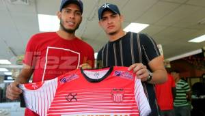 Eddie Hernández y Harold Fonseca jugarán en el Vida de La Ceiba. FOTO: (Edgar Witty/DIEZ.HN)