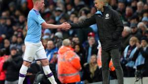 Kevin De Bruyne es pieza indiscutible para Pep Guardiola en Manchester City.