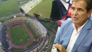 Jorge Luis Pinto aún no descarta el Olímpico para recibir a Costa Rica el 28 de marzo en San Pedro Sula.