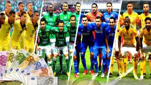 Conocé a los 15 clubes más caros del Clausura 2020 en el fútbol de México. Sorprende varios equipos que se metieron a la lista.