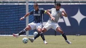 El delantero mexicano Javier 'Chicharito' Hernández se ha lesionado y es duda para viajar a La Florida para el arranque del torneo de la MLS. Foto cortesía