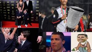 Lionel Messi llegó a su sexto Balón de Oro en su carrera futbolística y los aficionados de burlan de Cristiano Ronaldo.