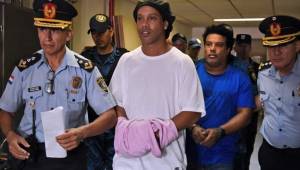 Ronaldinho cumplió un mes en la cárcel el pasado lunes.