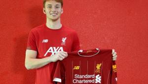 Sepp van den Berg es nuevo fichaje del Liverpool, llega a Anfield con 17 años.