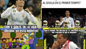 Cristiano Ronaldo es el gran protagonista de los memes gracias a su doblete en el Bernabéu. Pero algunos no lo perdonan por su pobre cifra de goles en Liga.