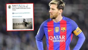 El Burgos CF de España bromeó con el fichaje de Lionel Messi.