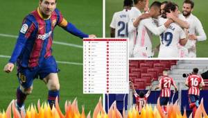 Barcelona alcanzó los 68 puntos en la Liga de España y tiene un partido pendiente ante Granada.