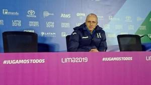 Fabián Coito felicitó y halagó a sus seleccionados por los dos buenos partidos que han disputado en los Juegos Panamericanos.
