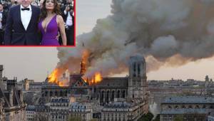 El multimillonario francés, François-Henri Pinault, donará parte de su fortuna para la reconstrucción de la legendaria catedral de Notre Dame de París. Fotos AFP