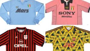 Según los datos que han elaborado dos webs especializados en elásticas clásicas de los equipos de fútbol, Football Classic Shirts y Casumo, estas son las camisetas más costosas del mundo y las más difíciles de conseguir.