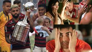 En tres minutos River Plate perdió la final de la Copa Libertadores ante Flamengo. Eso generó la tristeza y dolor en sus aficionados que dejaron muchas imágenes de su descontento.