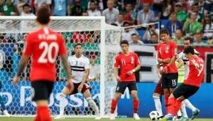 La selección de Corea del Sur enfrentó a México en el Mundial de Rusia 2018 y se verían las caras este sábado en un amistoso en Austria. Foto Archivo