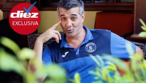 El entrenador del Motagua, Diego Vázquez, responde a las críticas que se le han hecho en los últimos días y no se guardó nada. Fotos Neptalí Romero