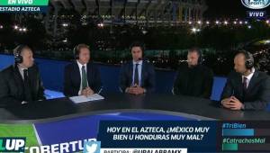 El equipo de Fox Sport coinciden que Honduras ha tenido un rendimiento muy malo en el estadio Azteca.