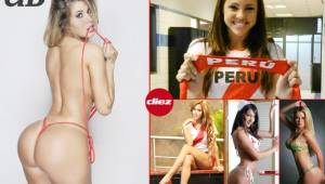 En Perú es donde están las modelos más ardientes y te mostramos las chicas que apoyan a la selección peruana que juega contra la Argentina de Messi.