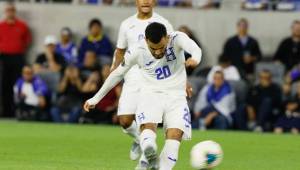 Jorge Alvarez marcó un golazo en el 4-0 de Honduras sobre El Salvador.