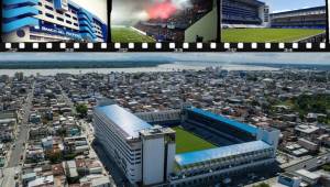 La Selección de Honduras viajó este lunes a Guayaquil para disputar un amistoso el miércoles ante Ecuador en el lujoso estadio Banco del Pacífico, la casa del Emelec.