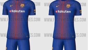 Esta es la nueva camisa que usará el Barcelona a partir de agosto que arranca la próxima temporada. Destaca el nuevo diseño y el nuevo patrocinador.