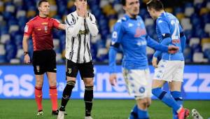 Juventus cayó derrotado ante el Napoli en juego reprogramado por la Serie A.
