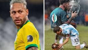 Neymar Junior no soporta que los brasileños quieran que Argentina sea campeón de la Copa América.