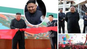 El líder norcoreano Kim Jong-un inauguró el viernes una fábrica de fertilizantes, en su primera aparición pública en casi tres semanas y en medio de rumores sobre su salud.