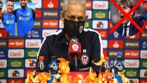 Reinaldo Rueda, director técnico de la selección de Chile, crítica fuertemente al Inter de Milán, donde militan los chilenos Arturo Vidal y Alexis Sánchez.