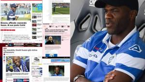 Brescia sorprendió al anunciar la destitución de David Suazo tras dirigir solo tres partidos en Serie B. Así reaccionó la prensa italiana al enterarse de la misma.