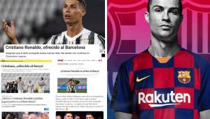Cristiano Ronaldo está siendo el protagonista del mercado de fichajes, según el periodista Guillem Balagué, CR7 fue ofrecido al Barcelona. Esto se desató como la principal noticia de los diarios del mundo y así lo titularon.