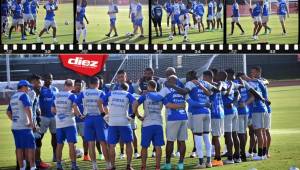 La Selección de Honduras realizó este sábado su primer entrenamiento en la ciudad de Houston de cara a su estreno en Copa Oro 2021. Fabián Coito ya trabajó con los 23 convocados. Fotos Karla López