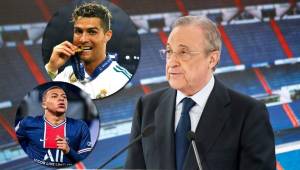 El presidente del Real Maddrid, Florentino Pérez, le cerró las puertas del Real Madrid a Cristiano Ronaldo.