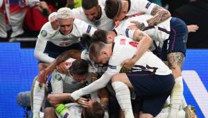 Los ingleses han clasificado a la final de la Eurocopa tras vencer a Dinamarca en la prórroga.