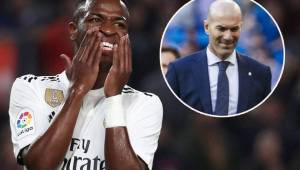 Vinícius elogió el trabajo de Zidane en el Real Madrid.