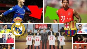 Te presentamos los principales rumores y fichajes en el fútbol de Europa. El hondureño Jona Mejía tiene nuevo club en España. James Rodríguez y Hazard también son noticia.