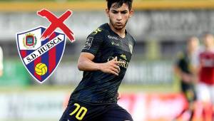 Jonathan Rubio no pertenece más al Huesca de España. Buscará nuevo club.