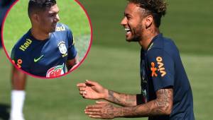 El delantero brasileño Neymar es la figura de la Selección de Brasil pero para Scolar, Casemiro es el más determinante en el funcionamiento como equipo. Fotos AFP