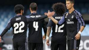 Cristiano Ronaldo anotó el 0-1 ante el Celta de Vigo en Balaídos.
