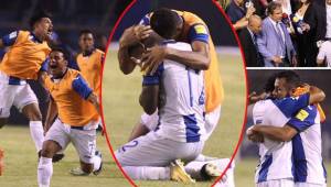 Los jugadores de Honduras inicialmente creían que habían clasificado de forma directa al Mundial, igual han celebrado con lágrimas.