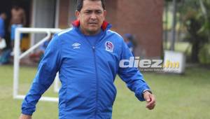 Nahún Espinoza espera que su equipo levante nivel ante el Motagua.