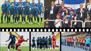 Las imágenes que no se vieron del empate entre Honduras y Emiratos Árabes. Fotos AFP y Fenafuth.