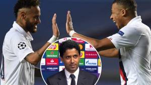 Según Nasser Al-Khelaifi, sus jugadores Neymar y Mbappé permanecerán por mucho tiempo en el PSG.