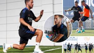 Real Madrid realizó un nuevo día de entrenamiento con varias novedades, tres cracks volvieron y Hazard generó expectativa por su peso.