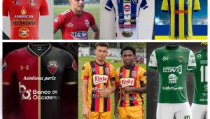 Uno usa la misma que un equipo de Primera División y otro los colores de un gigante de Argentina. Las camisas de los clubes de Liga de Ascenso en Honduras para el Clausura 2021.